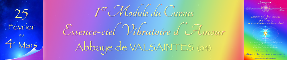Informations 1er Module du Cursus - Valsaintes Février-Mars 2022